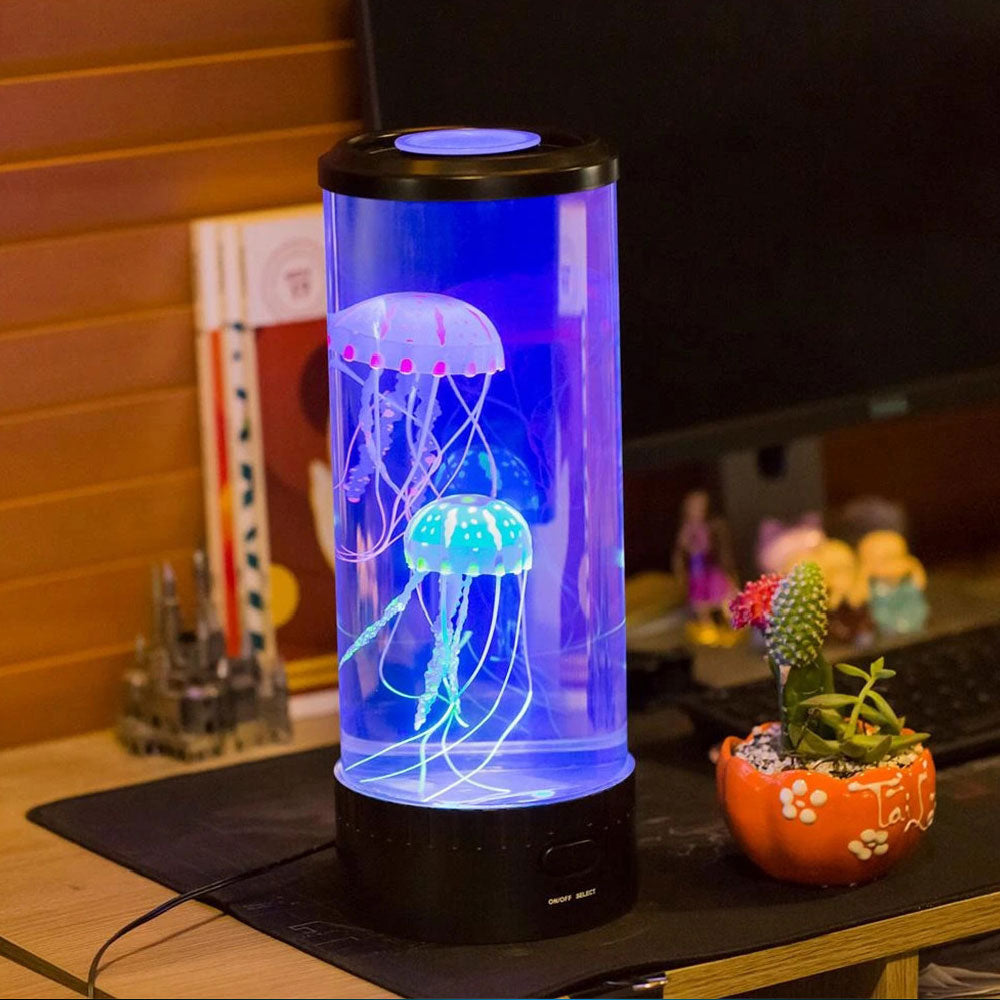 LED lampa s imitací medúzy