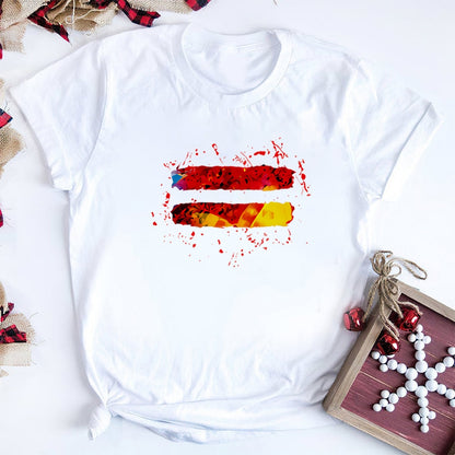 Dámské triko s potiskem Ed Sheeran