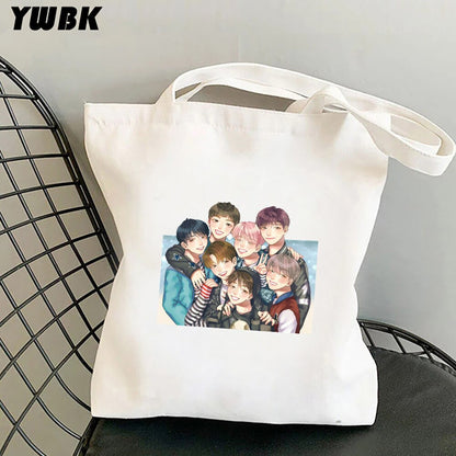 Plátěná taška Kpop