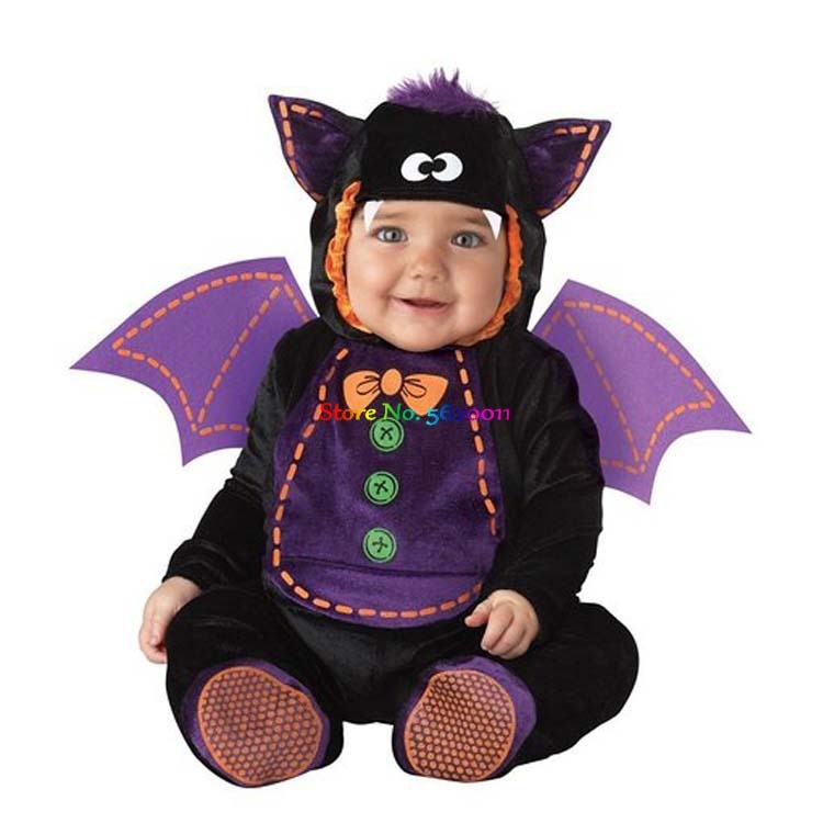 Plyšový kostým pro batolata na halloween