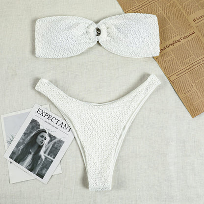 Dámské bikiny s texturou
