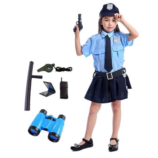 Dívčí kostým policajtky