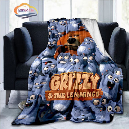 Deka se vzorem Grizzy