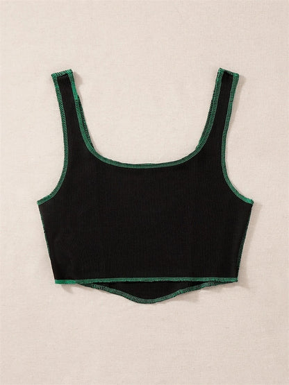 Dámský crop top s texturou