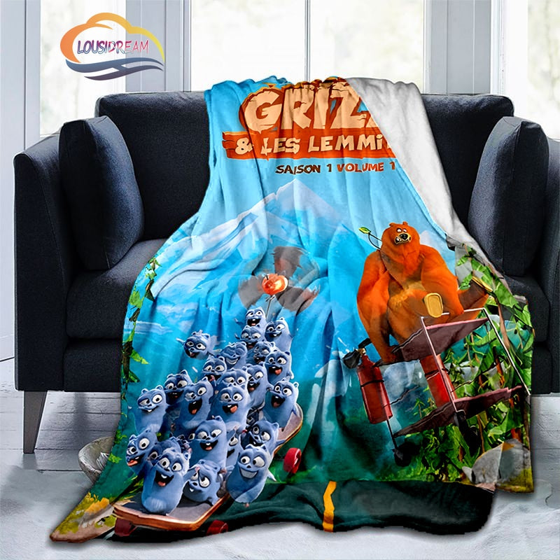 Deka se vzorem Grizzy