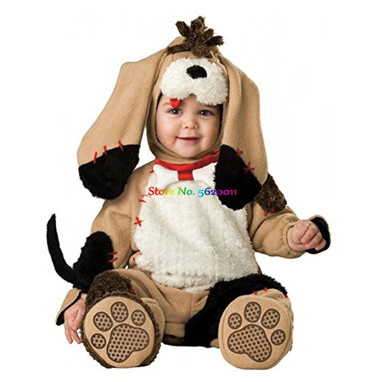 Plyšový kostým pro batolata na halloween