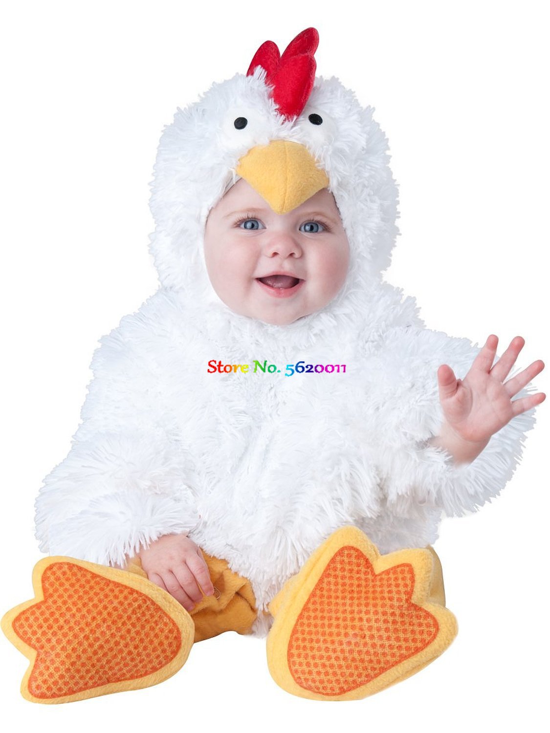 Plyšový kostým pro batolata na halloween