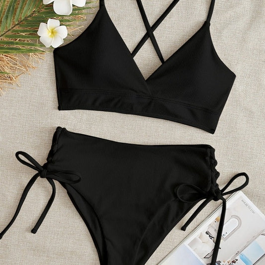 Dámské high waisted bikiny