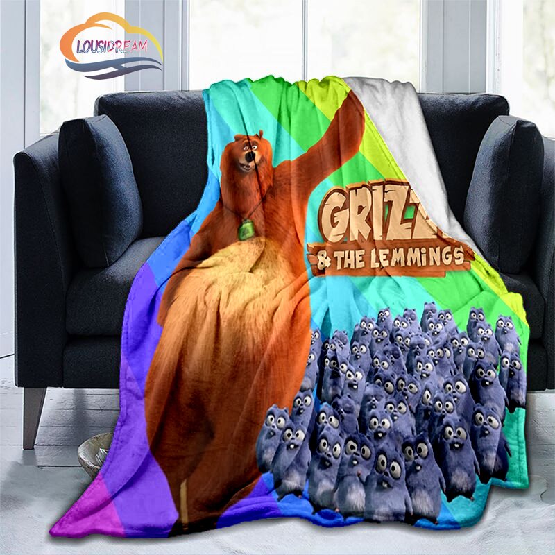 Deka se vzorem Grizzy