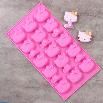 Silikonová forma na led Hello Kitty