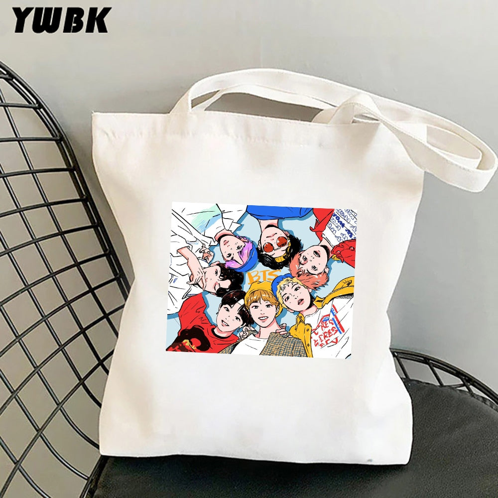 Plátěná taška Kpop