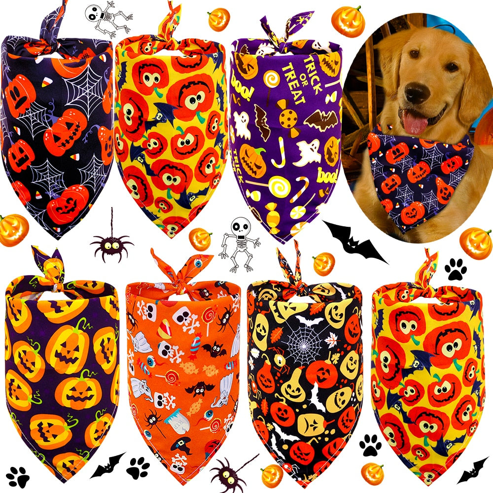 Set šátků pro psy Halloween