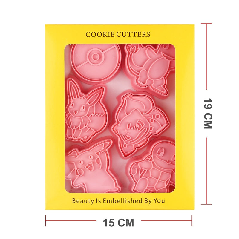 Vykrajovátka Pokémon 6 ks