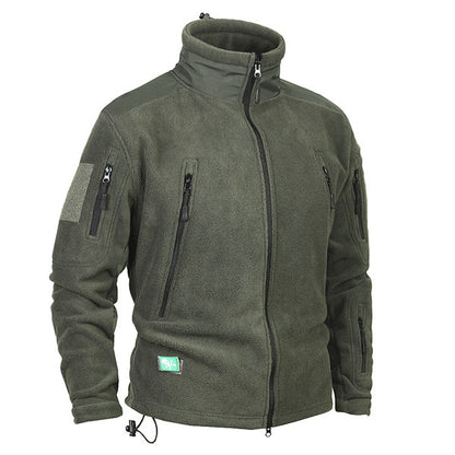 Pánská army fleecová bunda