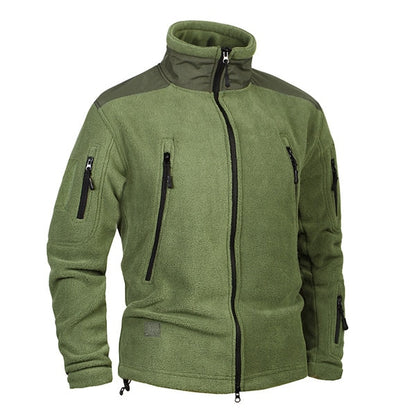Pánská army fleecová bunda