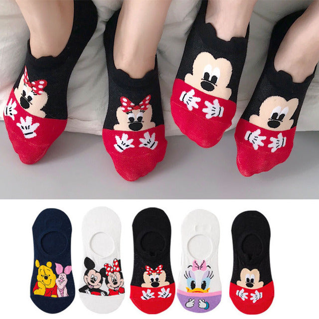 Kotníkové ponožky Disney 5ks