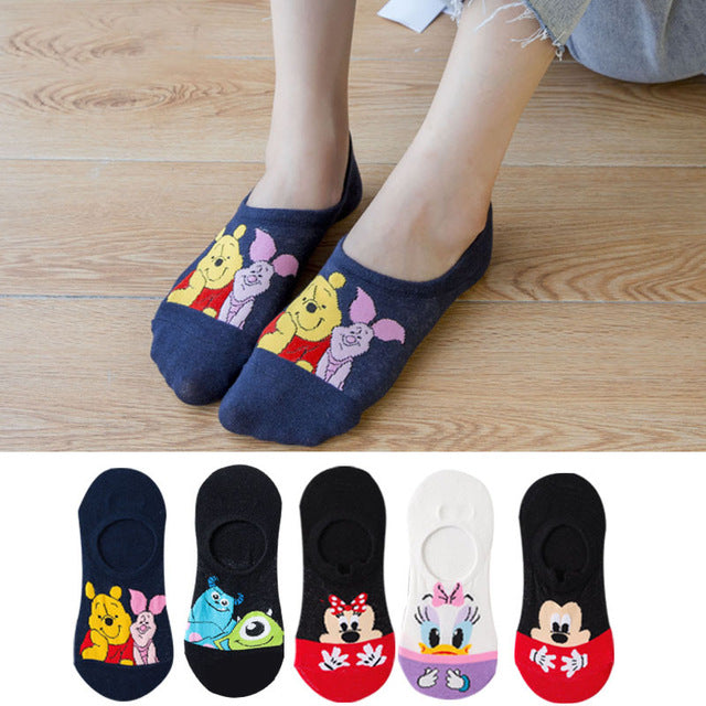 Kotníkové ponožky Disney 5ks