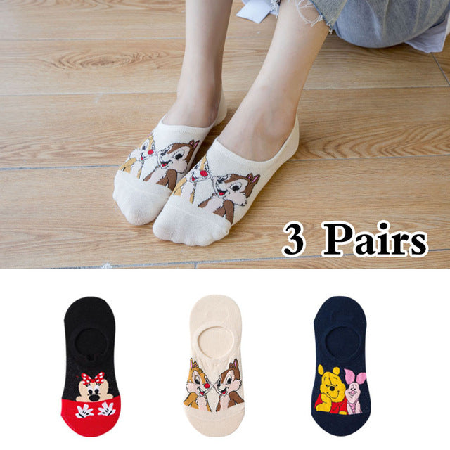 Kotníkové ponožky Disney 5ks