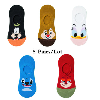 Kotníkové ponožky Disney 5ks