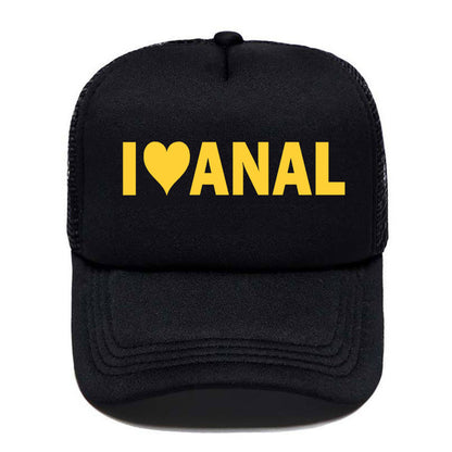 Kšiltovka s nápisem I love Anal