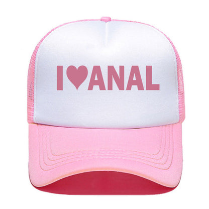 Kšiltovka s nápisem I love Anal