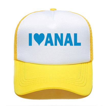 Kšiltovka s nápisem I love Anal