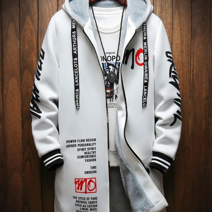 Pánská zimní hip hop bunda