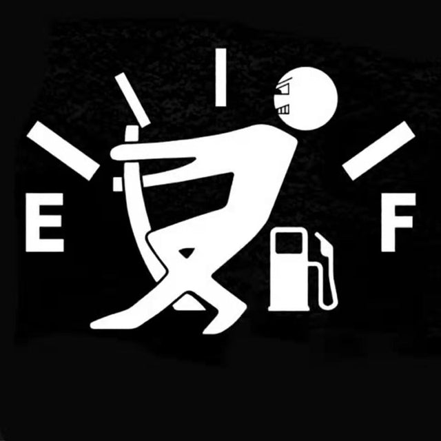 Zábavná nálepka na auto