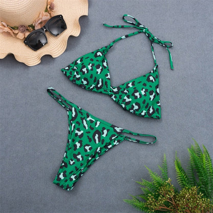 Dámské jednobarevné bikiny