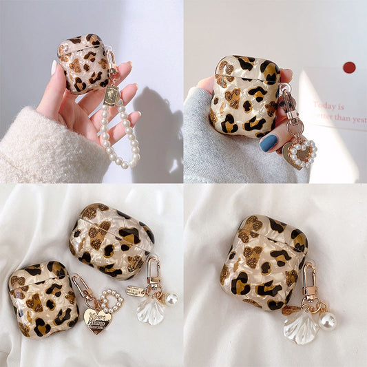 Obal na Airpods s leopardím vzorem