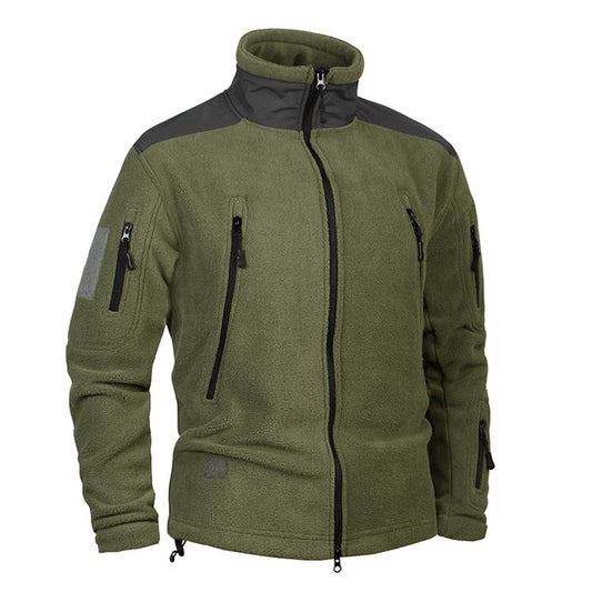 Pánská army fleecová bunda