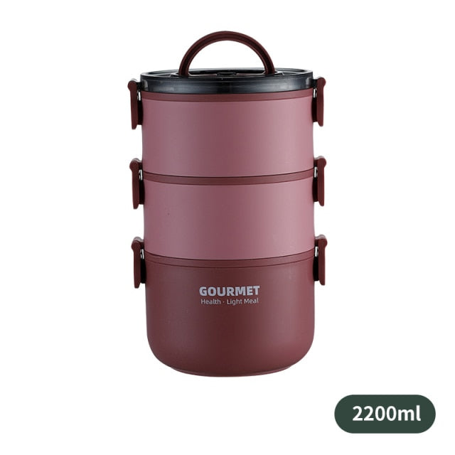 Vícepatrová krabička na obědy