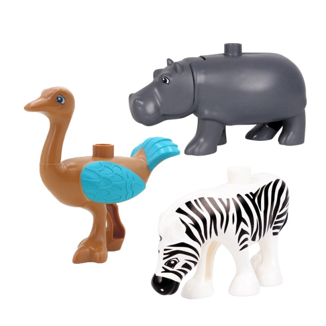 Zoo figurky zvířat