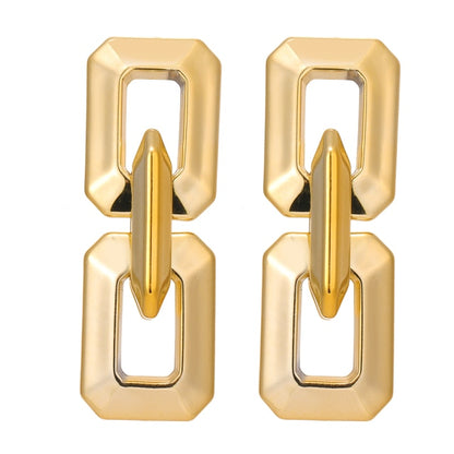 Elegantní geometrické náušnice