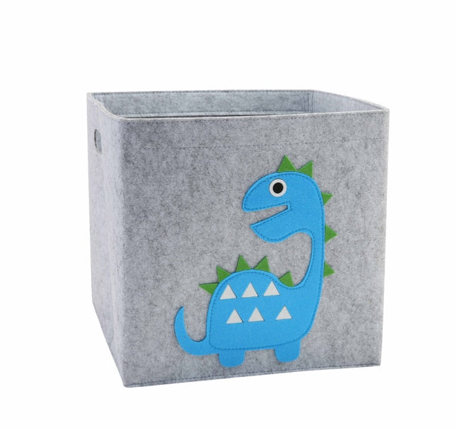 Box s nášivkou zvířátek