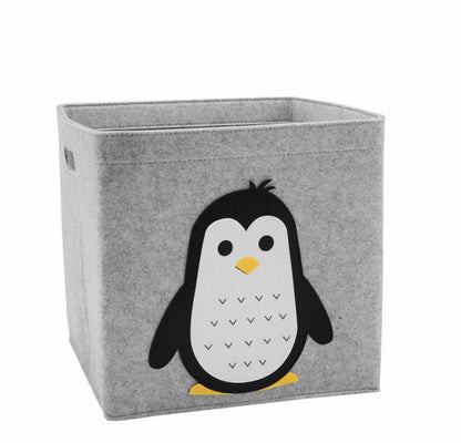 Box s nášivkou zvířátek
