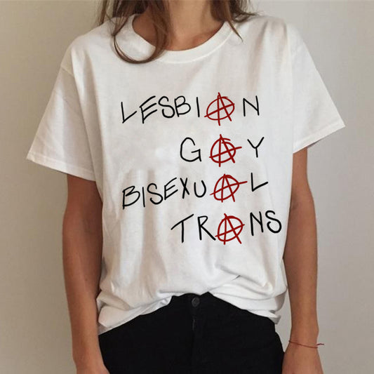 Dámské triko s LGBT nápisem