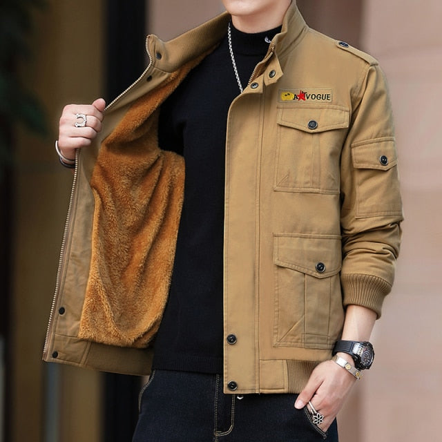 Pánský stylový bomber