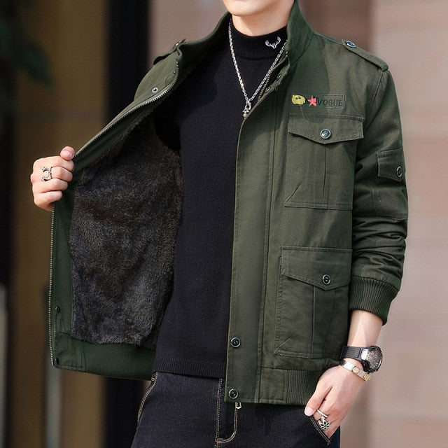 Pánský stylový bomber