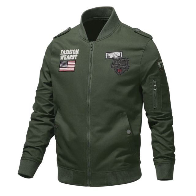 Pánský stylový bomber
