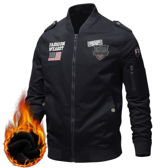 Pánský stylový bomber