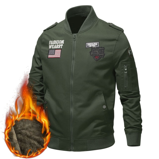Pánský stylový bomber
