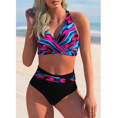 Dámské různobarevné bikiny