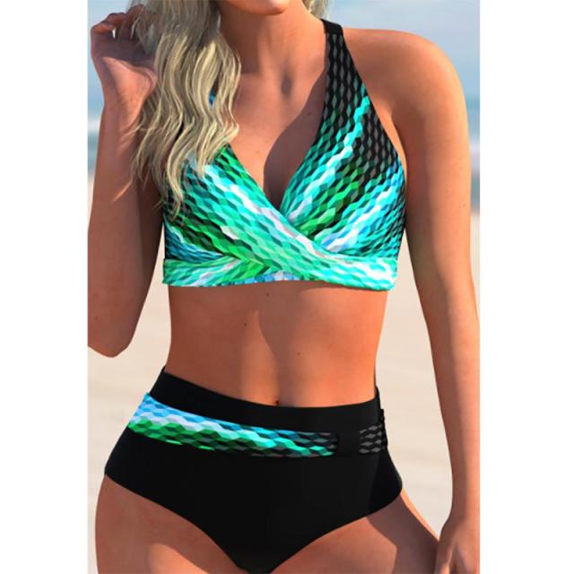 Dámské různobarevné bikiny