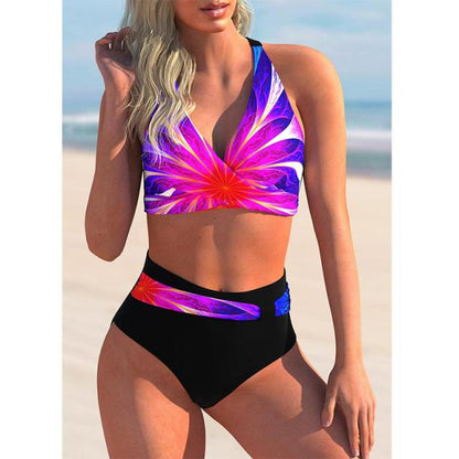 Dámské různobarevné bikiny