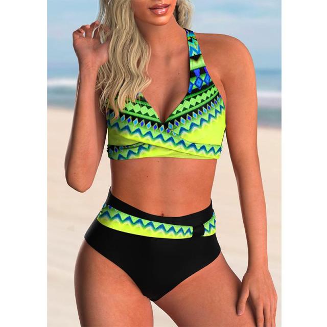 Dámské různobarevné bikiny