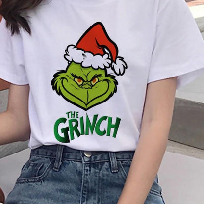 Dámské tričko s potiskem Grinch