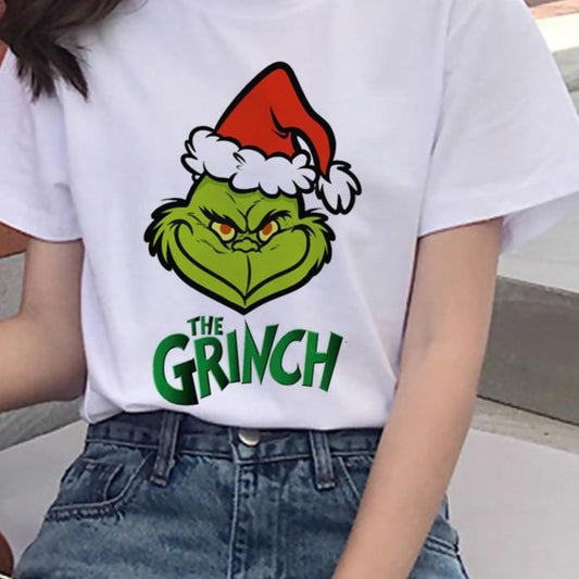 Dámské tričko s potiskem Grinch