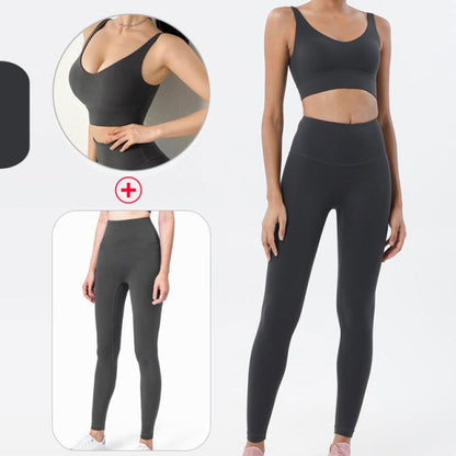 Dámské high waisted legíny na cvičení