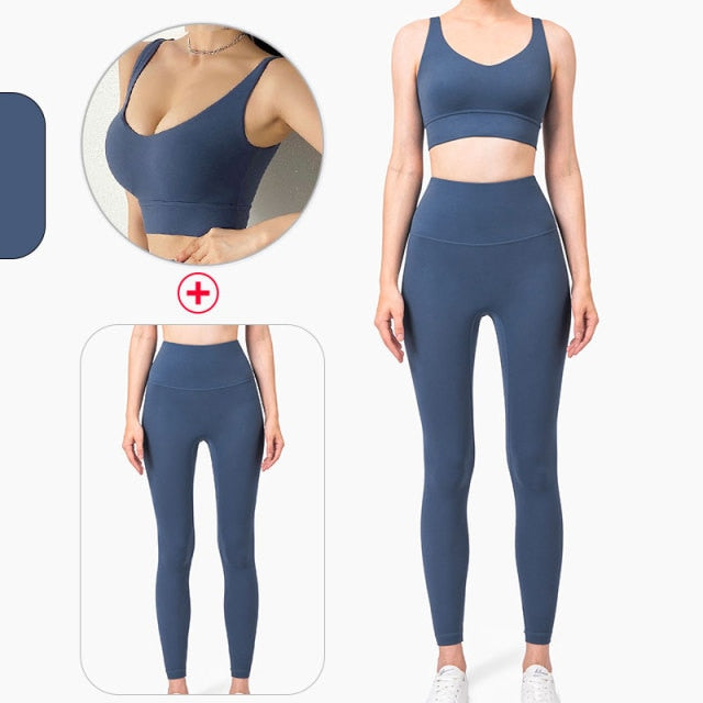 Dámské high waisted legíny na cvičení